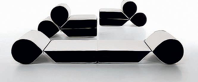 черно-белый диван черно-белый диван