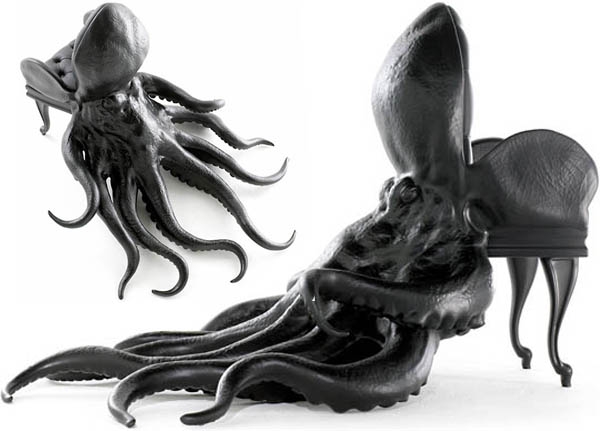 стулья-морские животные дизайнера Maksimo Riera стулья-морские животные дизайнера Maksimo Riera